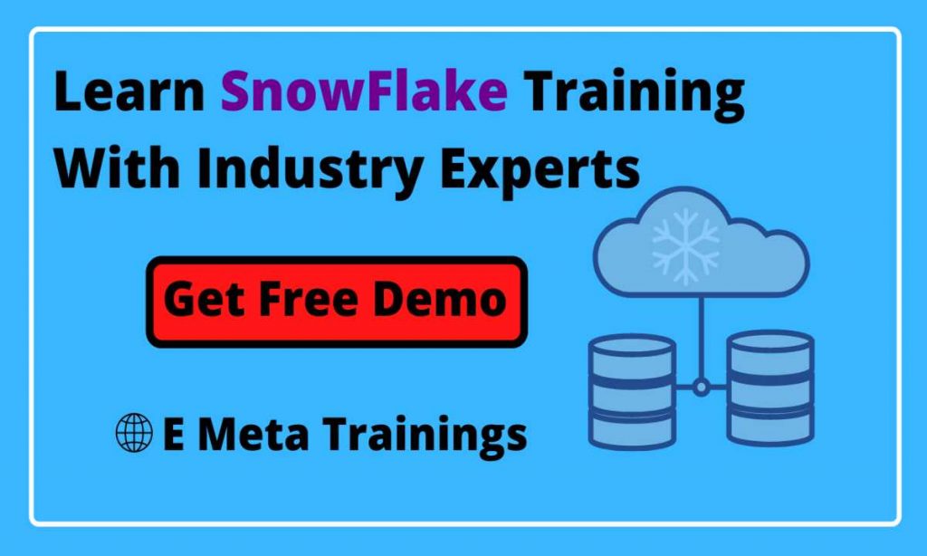 Snowflake Online Training Institute In Hyderabad